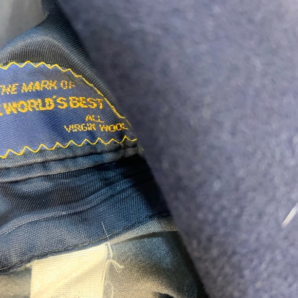 VTG Ralph Lauren Polo University Club Blazer Virgin Wool - Picture 13 of 13